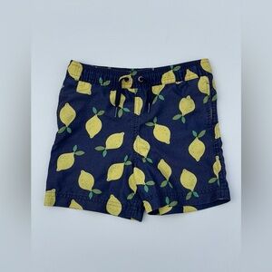 Hanna Andersson Boys' Swim Shorts Bathing Suit Size 90 (US 3) Swim Trunkss